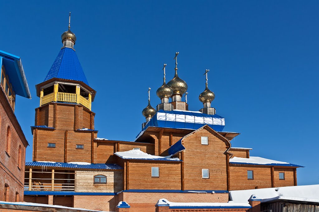 В лучах зимнего солнца
