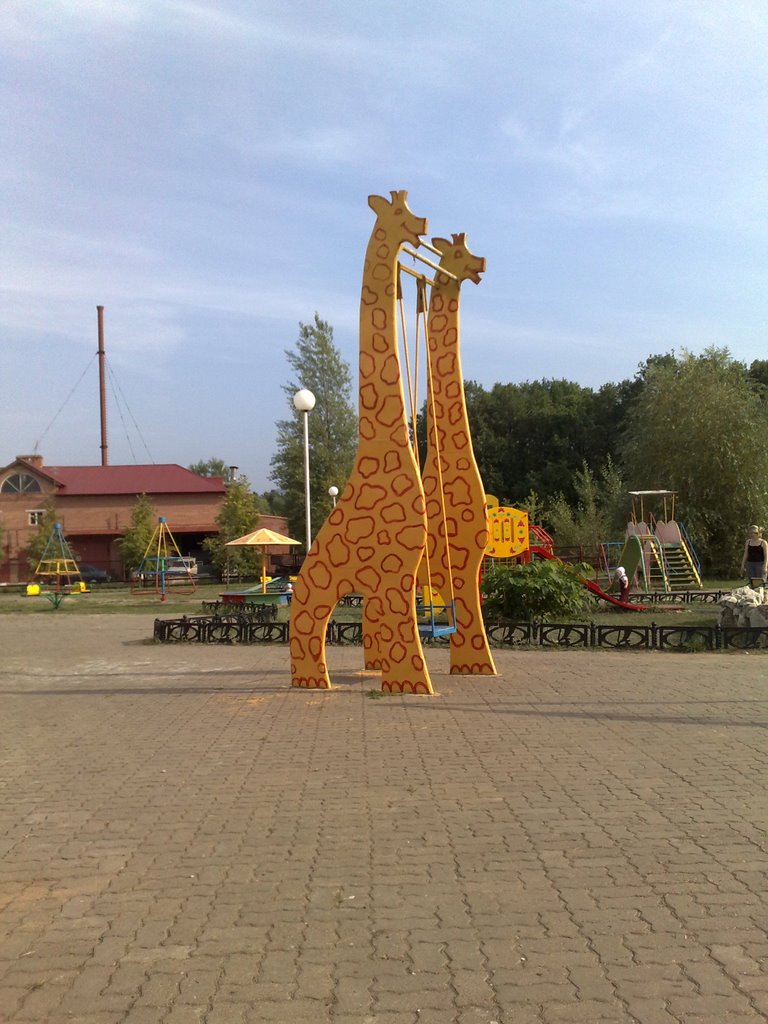 Качели на б/о Стрежень