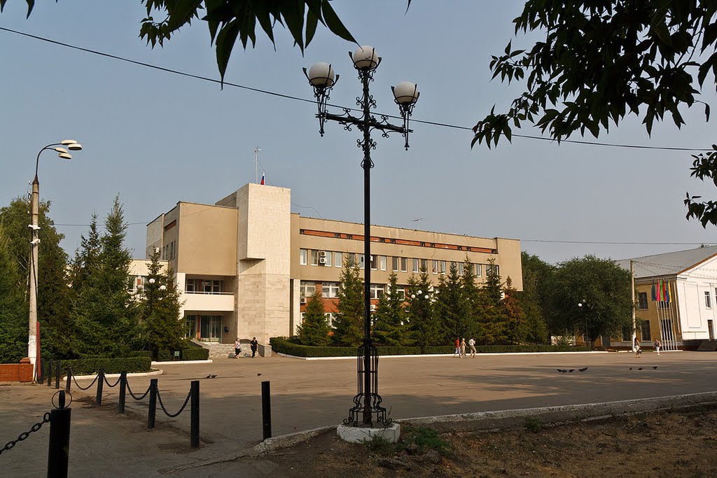 Центральная площадь в Кинеле