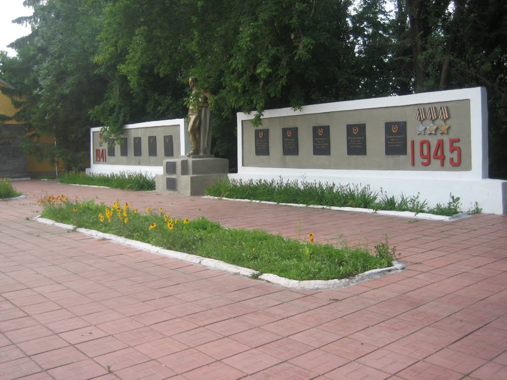 памятник работникам локомотивного депо Кинель
