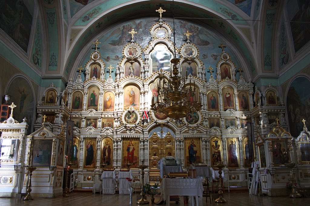 Кинель-Черкассы-иконостас Казанского храма