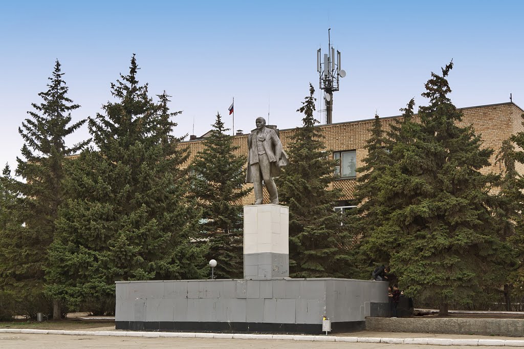 Ленин в Нефтегорске