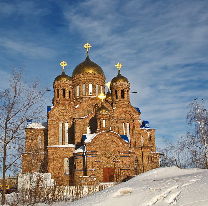 В лучах заката