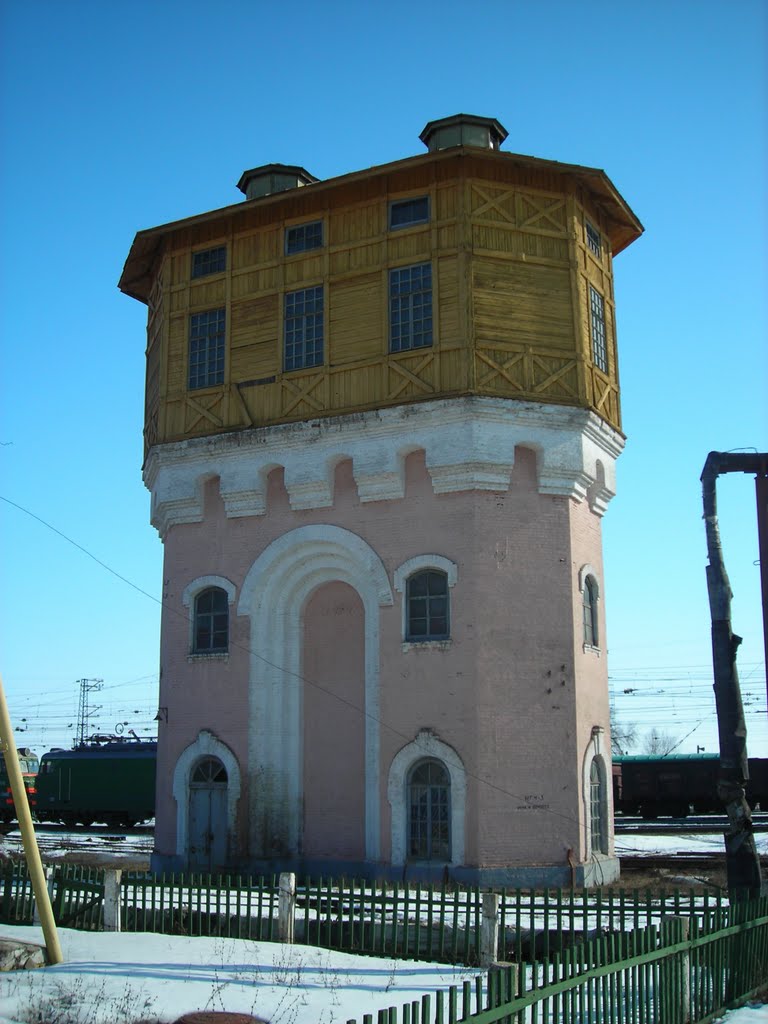 Самарская область, ст. Октябрьск, водонапорная башня