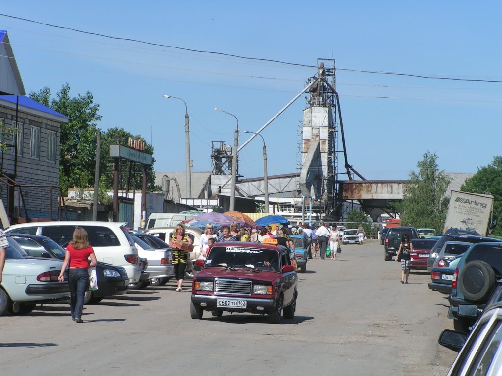 Рынок в Пестравке