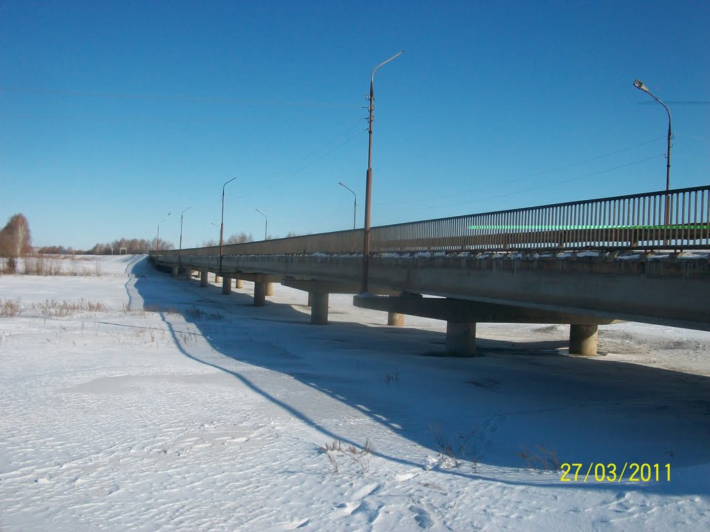 мост в Пестравке
