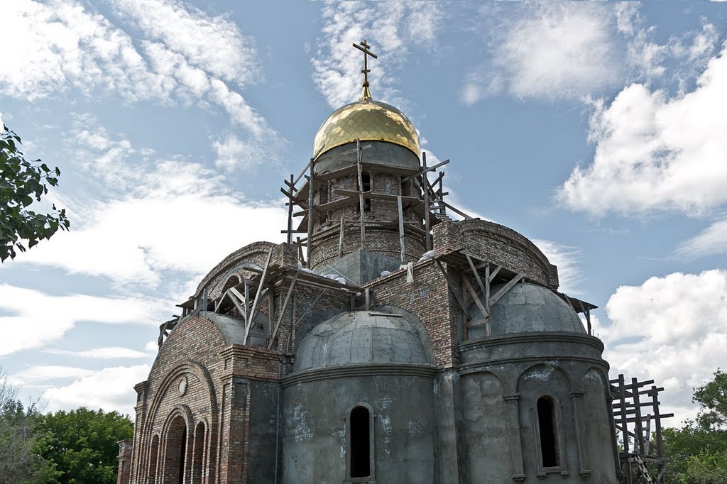 Строится храм. Пестравка