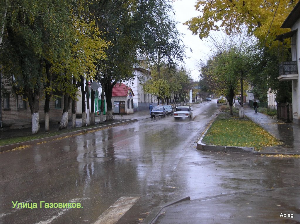 Осень на ул. Газовиков.