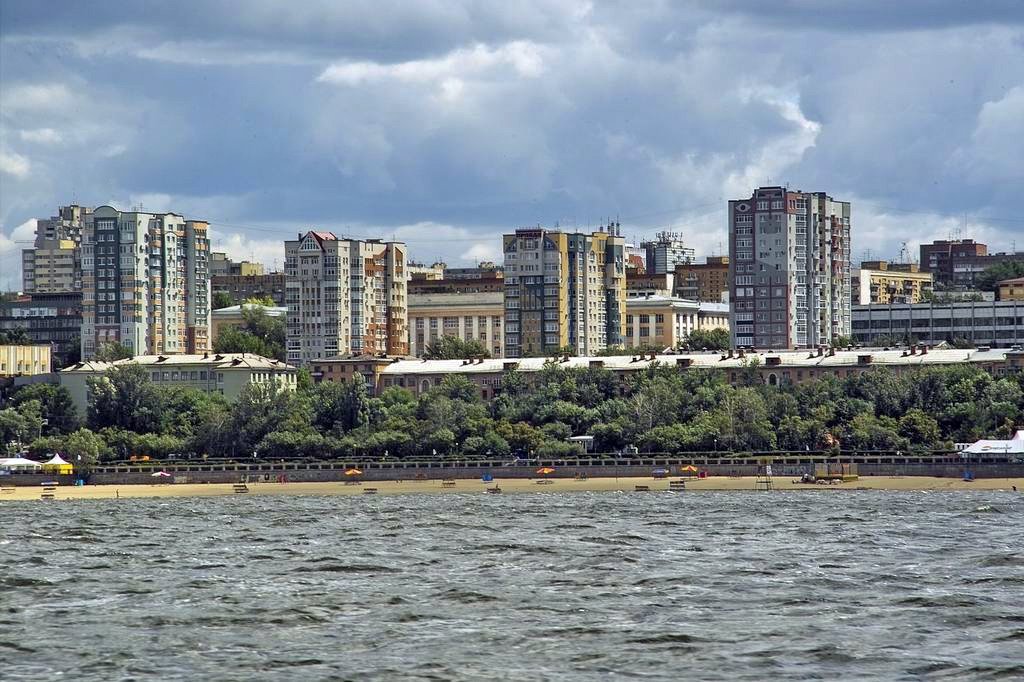 Самара. Вид с Волги