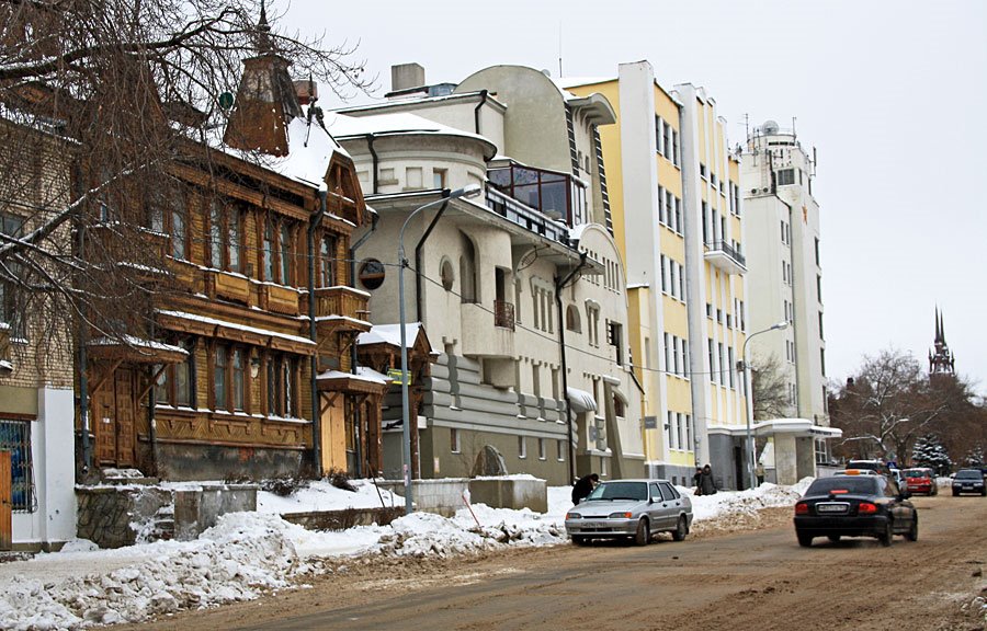 Разные стили. Улица Фрунзе в Самаре