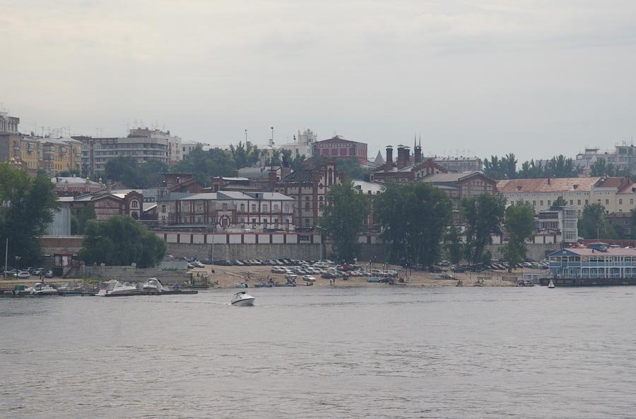 Вид на Жигулёвский пивзавод и город / View of the brewery "Zhigulyovskiy" and the central part of Samara city (05/08/2007)