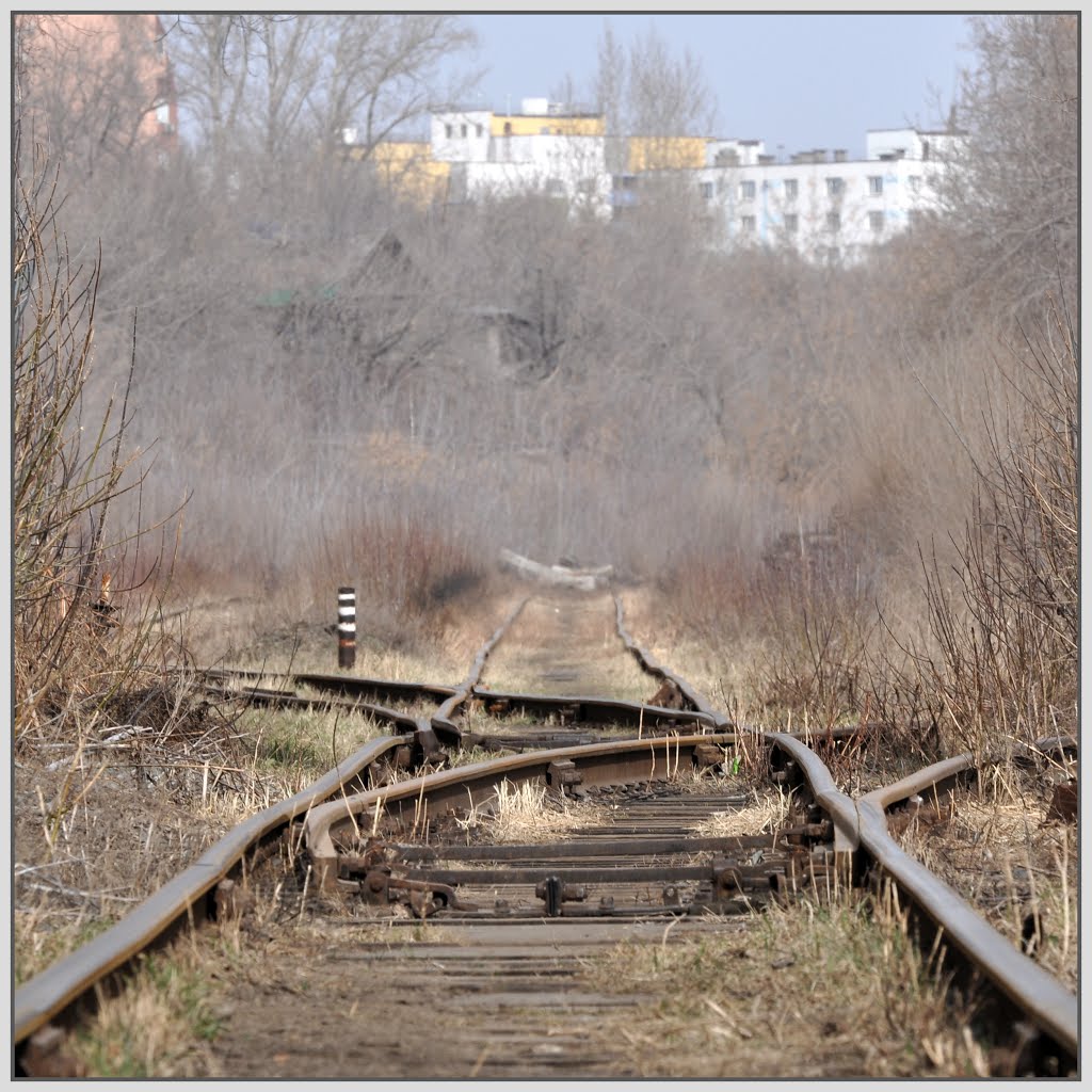 Пути промзоны. Самара.