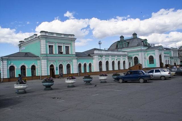 Сызрань, ж/д вокзал / Syzran, the RR train station