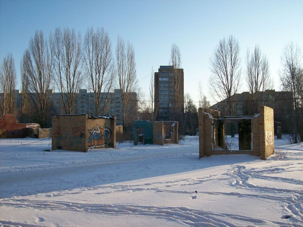 После бомбардировки