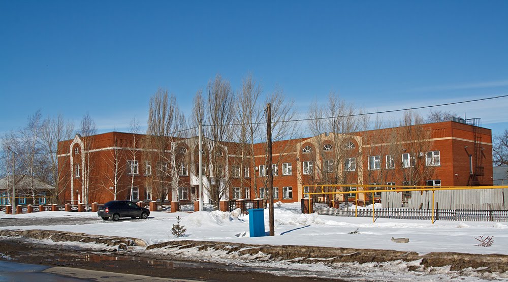 Администрация района. Хворостянка