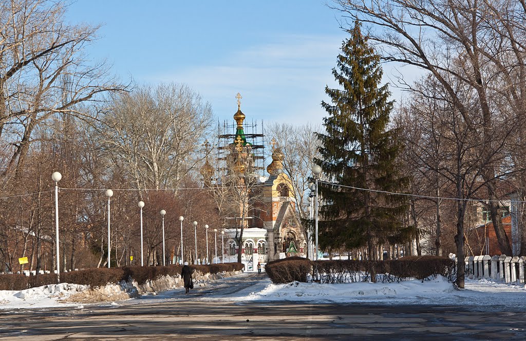 На улицах Чапаевска