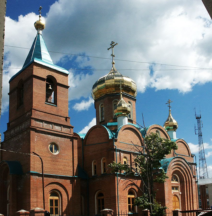 Успенский храм в Шентале