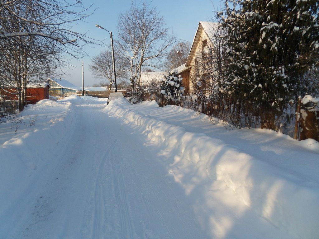 Pikalevo. Naberezhnaya str.
