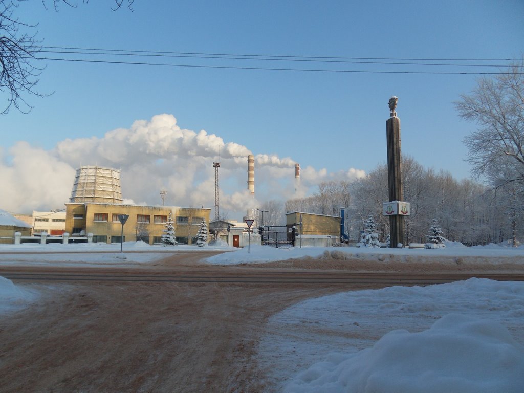 Pikalevo. Plant