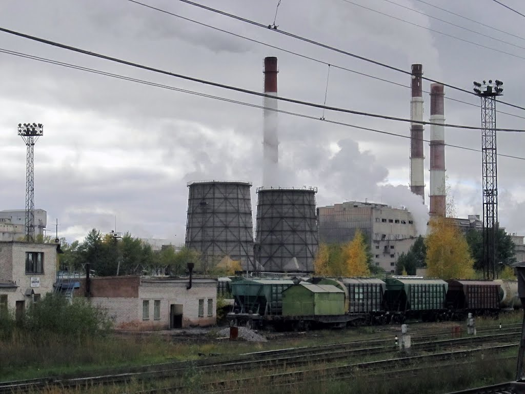вид на завод "Пикалевский глинозем"