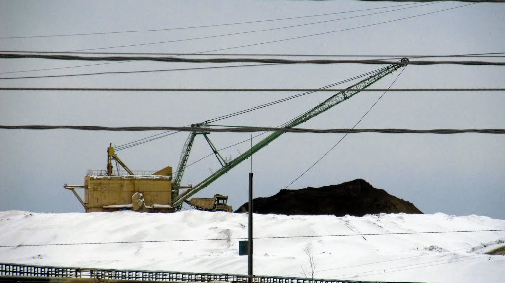 the treading excavator in career