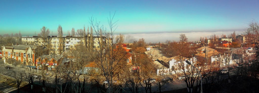 Новочеркасск (туман в низовке)