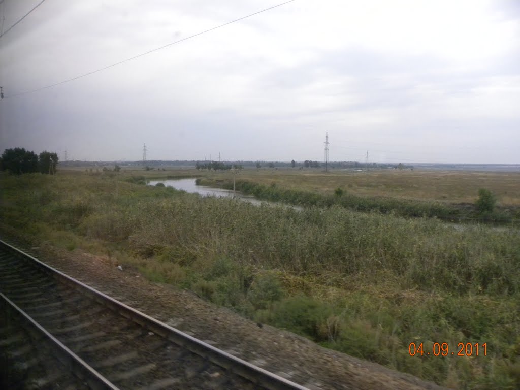 река Аксай .