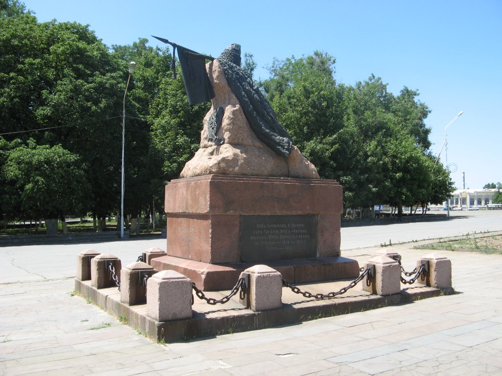 Памятник Я.П. Бакланову