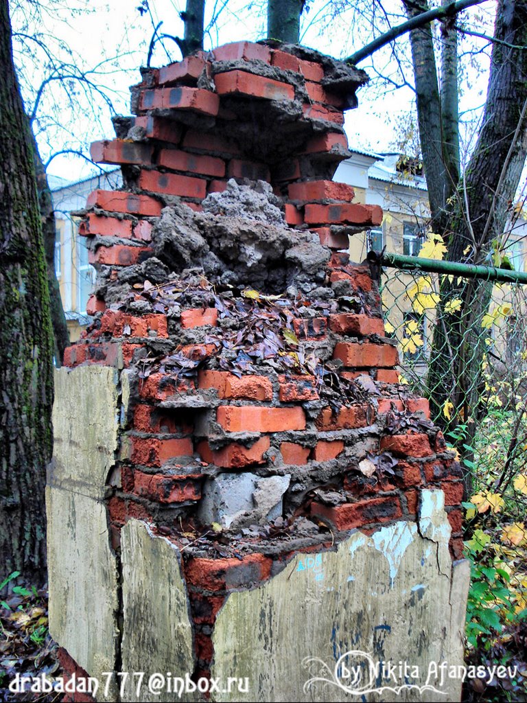 Ограда около Художественной школы на Волховском проспекте (Fence around the Art School at the Volkhov Avenue)