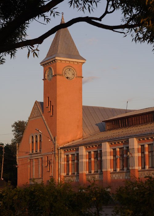 Building of a town hall