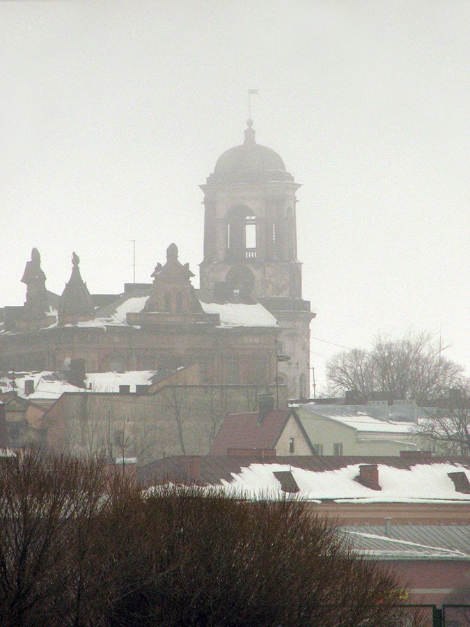 Vyborg. Tower since hour.