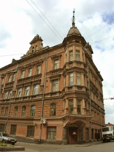 House of merchant Buttenhoff on Krepostnaya street