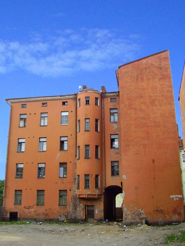 Building on Severnaya street