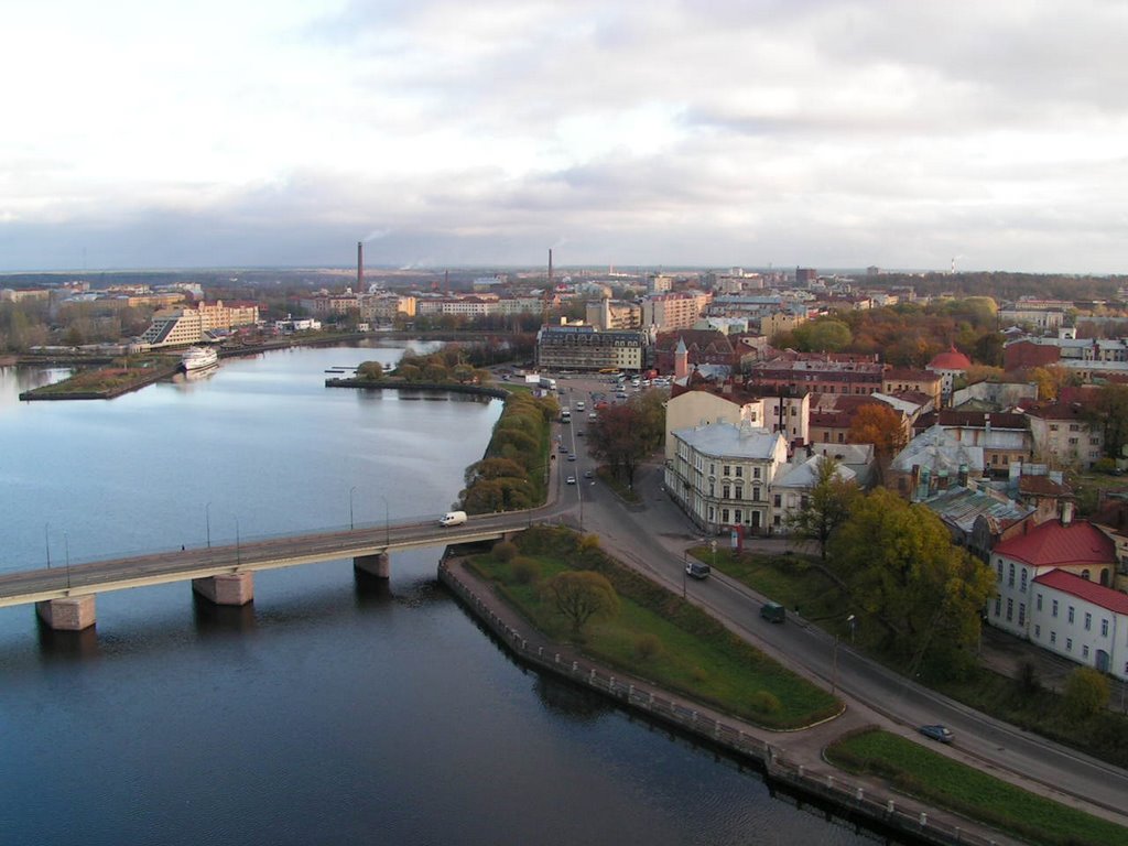 Panorama of Vyborg. Панорама Выборга