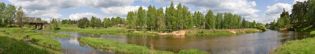 Панорама - Река Оредеж