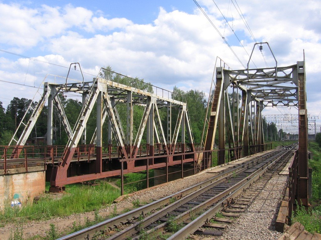 Железнодорожные мосты через реку Оредеж