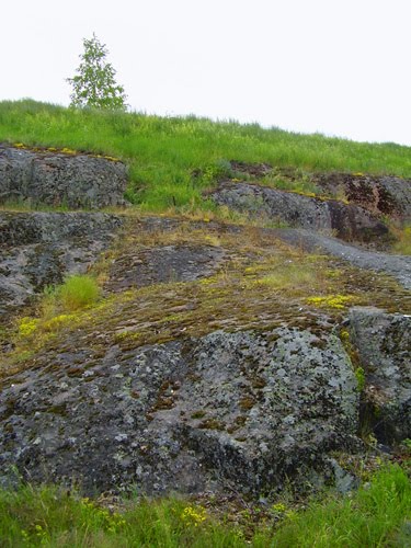 Granite hill at Tranzundsky redoubt