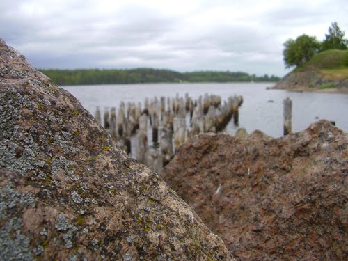 Remnants of the pier