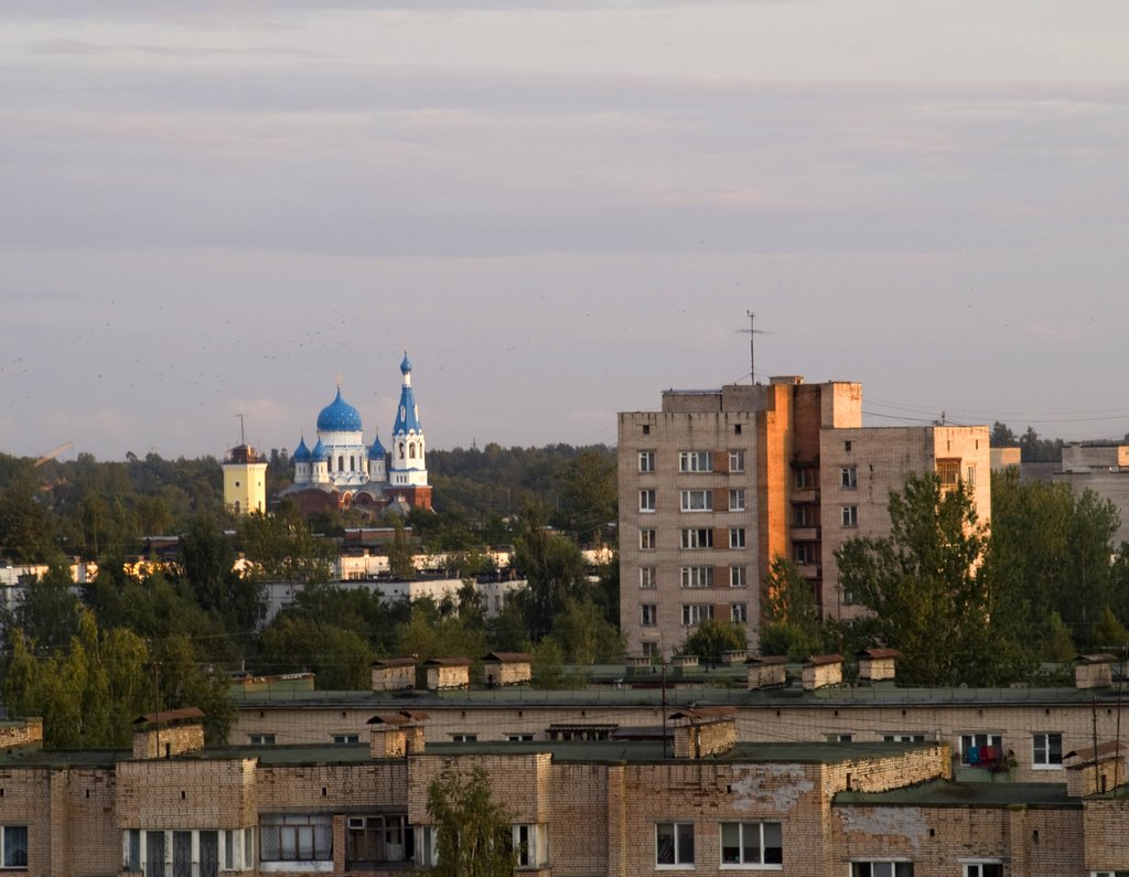 Вид из окна гостиницы