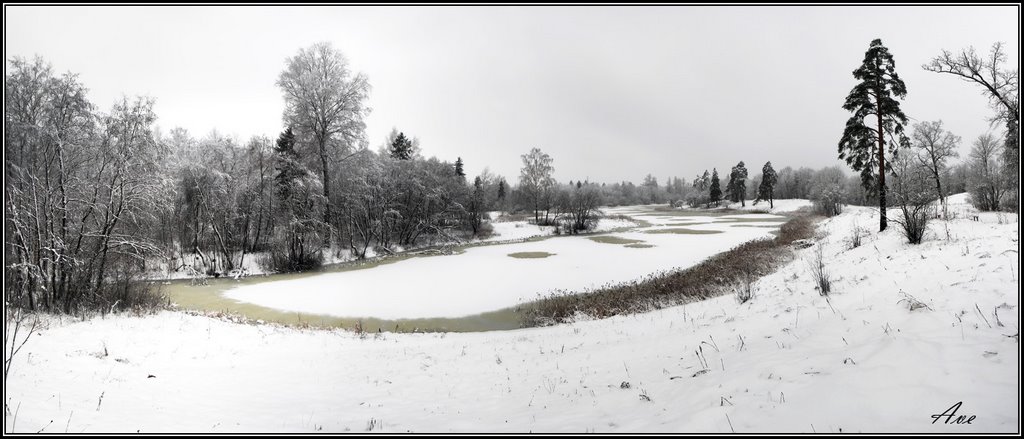 Gatchina. Prioratsky park.