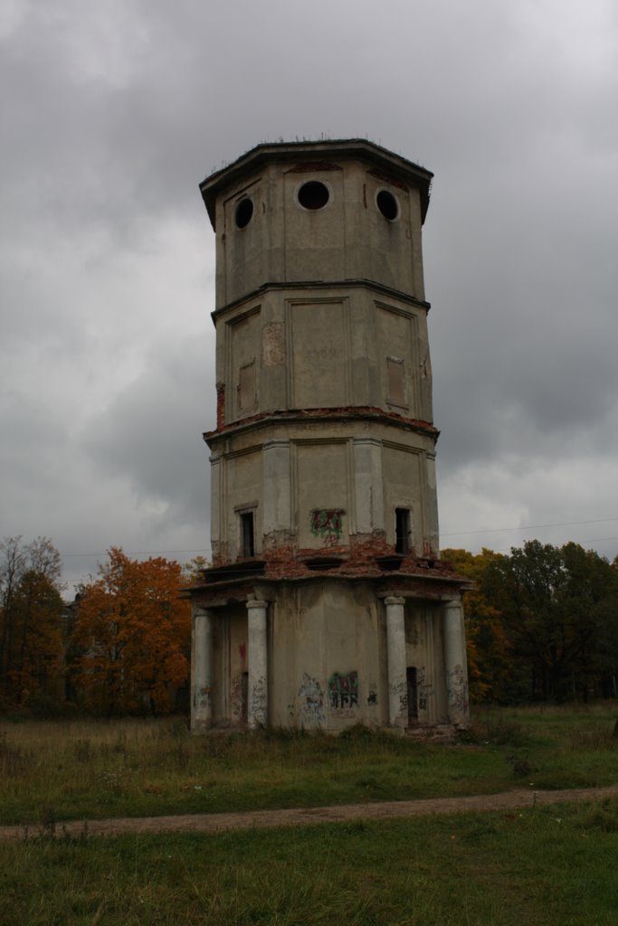 Old tower in Priory Park