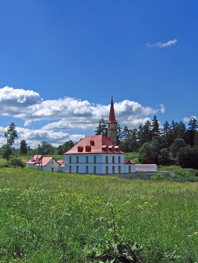 Gatchina. A Prioratsky palace.
