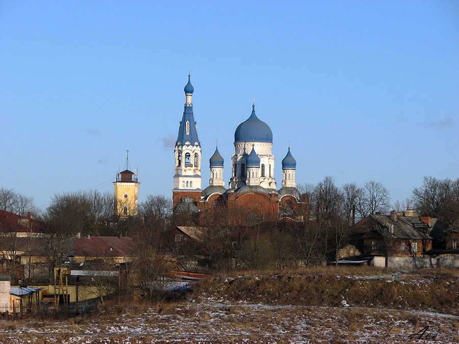 Gatchina. Pokrova Presvjatoj Bogoroditsys church.