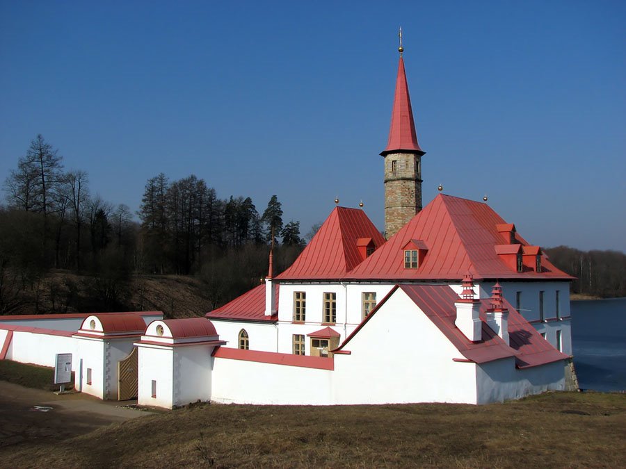 Gatchina. A Prioratsky palace.