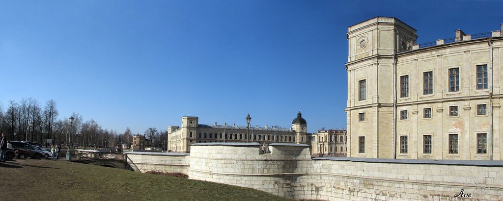 Gatchina. A palace.