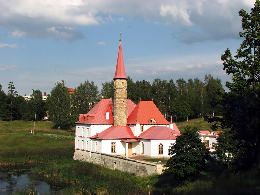Gatchina. A Prioratsky palace.