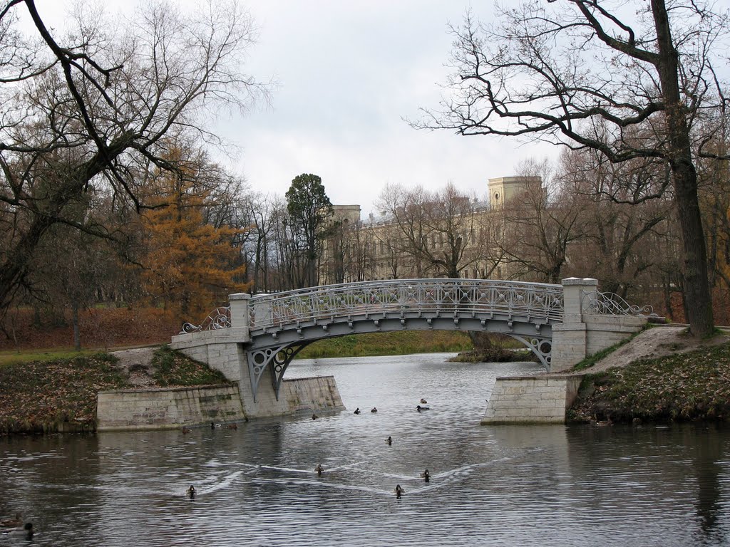 Мостик в парке
