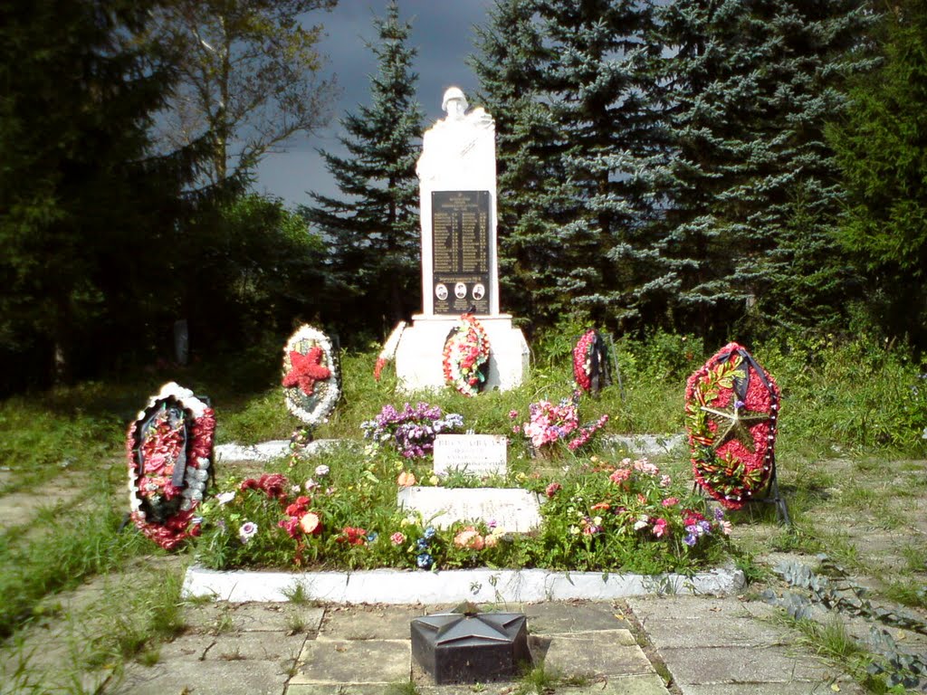 Мемориал героям Второй Мировой войны в п.Дружная Горка