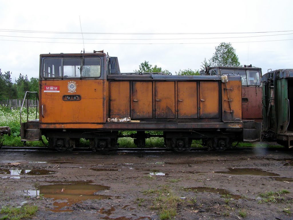 тепловоз ТУ6(Narrow-gage diesel locomotive)