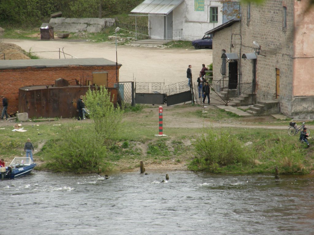 Граница на замке